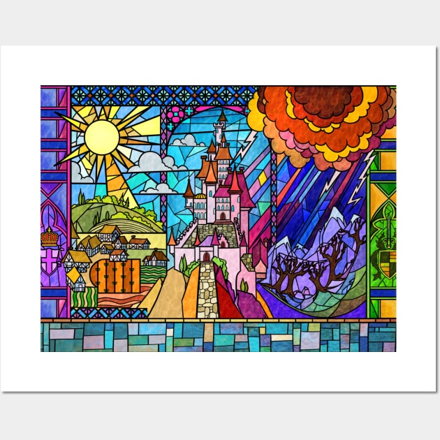 Window to the Kingdom Wall Art by Ellador
